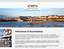 Tablet Screenshot of havnebakken.dk